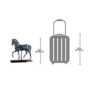 Design Toscano EU4807 21 1/2 Inch Classical Horse Study