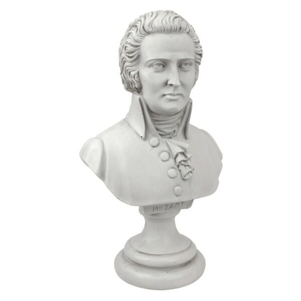 Design Toscano EU5646 7 1/2 Inch Mozart Composer Bust