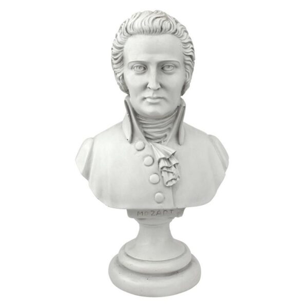 Design Toscano EU5646 7 1/2 Inch Mozart Composer Bust