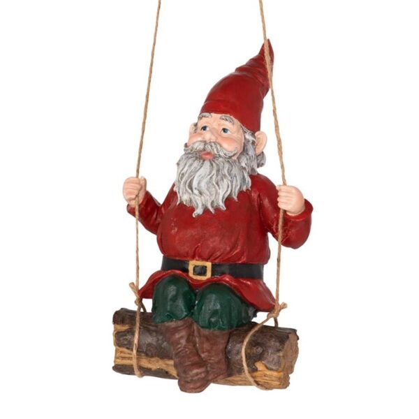 Design Toscano EU5795 8 1/2 Inch Sammy the Swinging Gnome