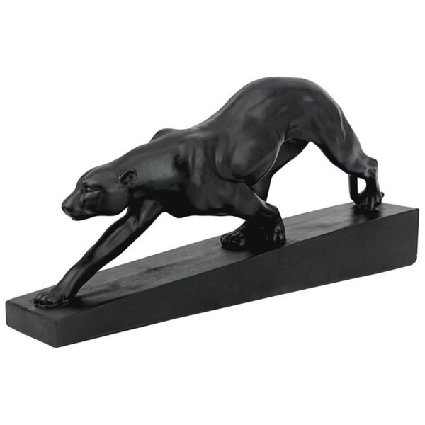 Design Toscano EU6104 16 1/2 Inch Art Deco Panther on the Prowl Statue