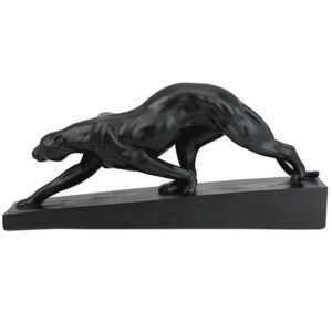 Design Toscano EU6104 16 1/2 Inch Art Deco Panther on the Prowl Statue