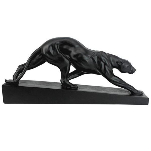 Design Toscano EU6104 16 1/2 Inch Art Deco Panther on the Prowl Statue