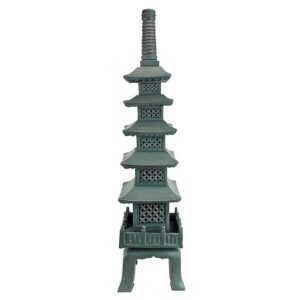 Design Toscano EU7430 6 1/2 Inch Nara Temple Garden Pagoda Statue