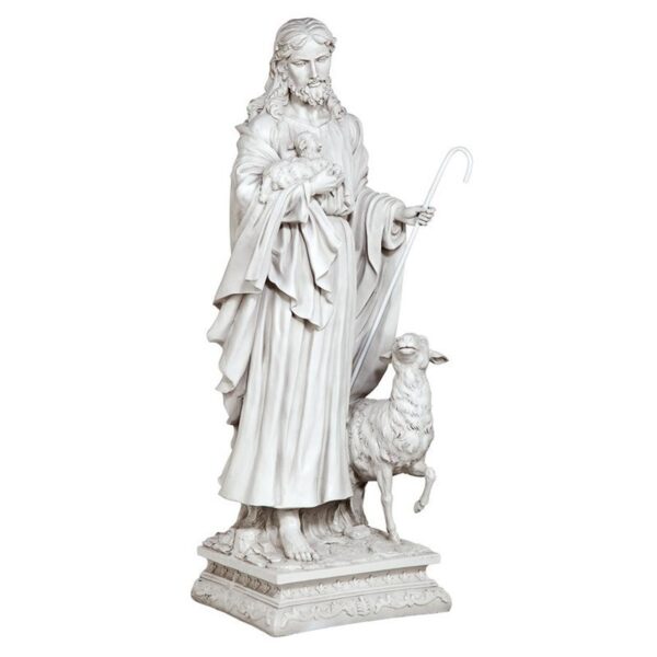 Design Toscano EU784776 17 Inch Jesus the Good Shepherd Grande