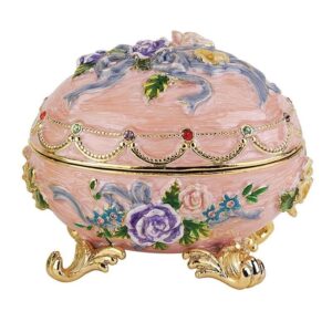 Design Toscano FH1585 3 1/2 Inch Couleur Rose Egg