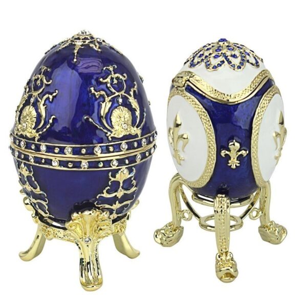 Design Toscano FH92962 2 Inch Set of Darya and Alyona Peterhof Eggs