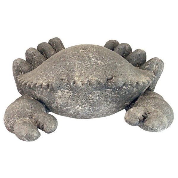 Design Toscano FU13481 19 Inch Large Cantankerous Stone Crab Statue