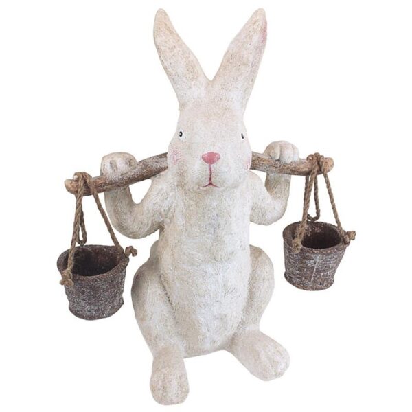 Design Toscano FU35349 15 Inch Ezekiel Rabbit Easter Bunny Statue