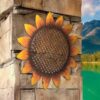 Design Toscano FU66999 33 Inch Van Grow Supersized Sunflower Frieze