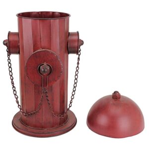 Design Toscano FU68858 9 Inch Medium Metal Replica Fire Hydrant