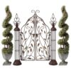 Design Toscano FU71435 54 Inch Princess Entryway Metal Garden Gate