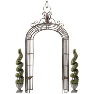 Design Toscano FU71591 56 Inch Princess Metal Garden Arch