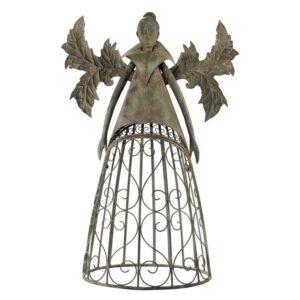 Design Toscano FU71593 30 Inch Tempest Metal Trellis Fairy