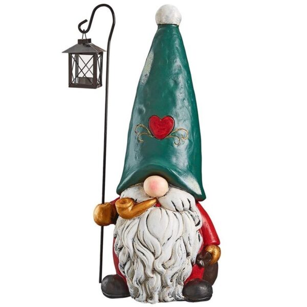 Design Toscano FU82898 11 1/2 Inch Moe the North Pole Gnome Statue