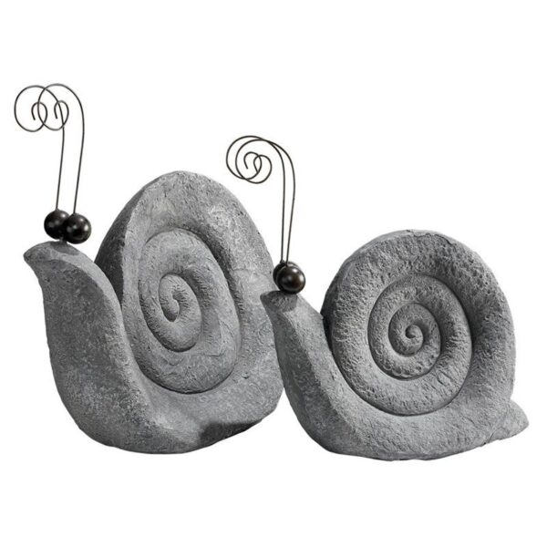 Design Toscano FU83892 15 Inch At a Snails Pace Statues, Medium