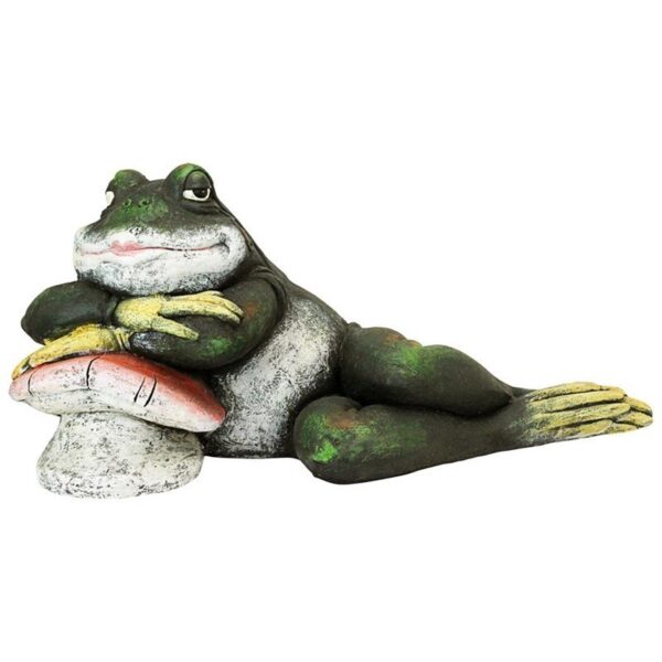 Design Toscano FU84289 29 Inch Bert the Flirtatious Frog Garden Statue