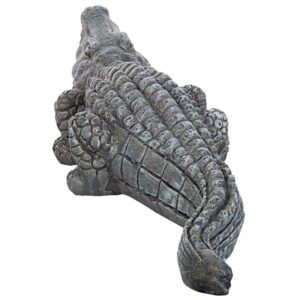 Design Toscano FU84355 25 Inch Chomper Swamp Beast Garden Gator Statue