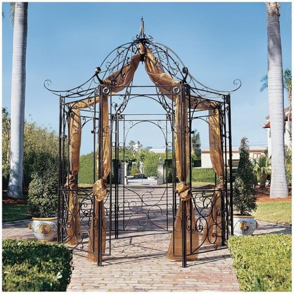 Design Toscano FZ397 96 1/2 Inch Amelie Gazebo