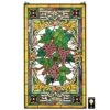 Design Toscano HD713 19 1/2 Inch Fruit of the Vine Stained Glass Window