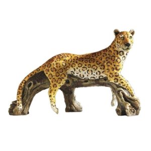 Design Toscano HF307536 20 1/2 Inch Leopards Kingdom Statue