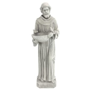 Design Toscano HF309480 7 Inch Small Natures Nurturer St Francis Statue