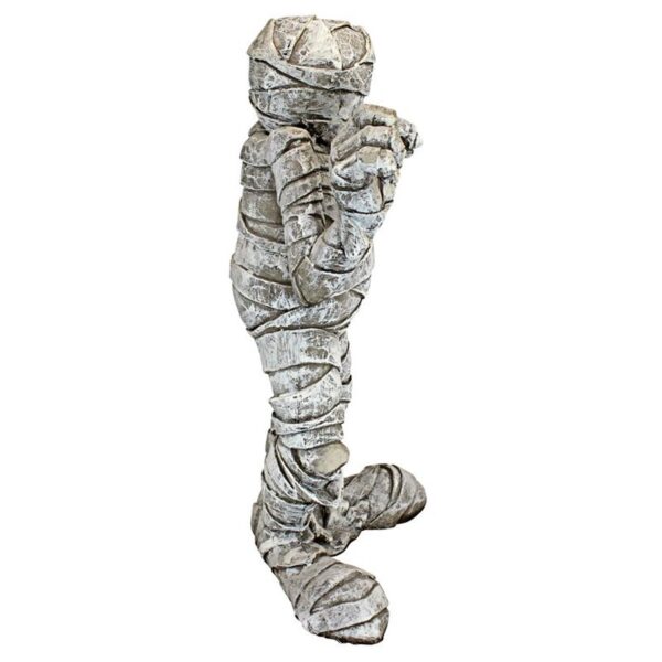 Design Toscano HF550413 13 1/2 Inch Wrapped Too Tight Garden Mummy Statue