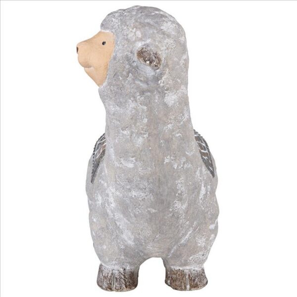 Design Toscano HT21052532 12 Inch Andes The Little Alpaca Garden Statue