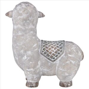 Design Toscano HT21052532 12 Inch Andes The Little Alpaca Garden Statue