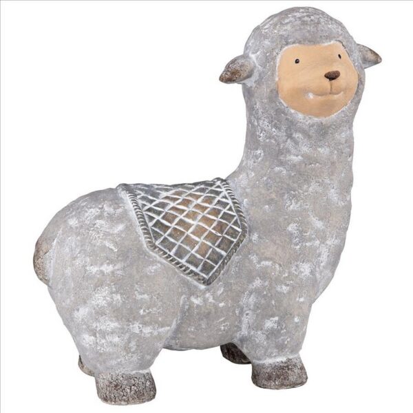 Design Toscano HT21052532 12 Inch Andes The Little Alpaca Garden Statue