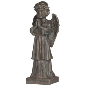 Design Toscano JE10114401 10 1/2 Inch Angels Message Statue - French Iron