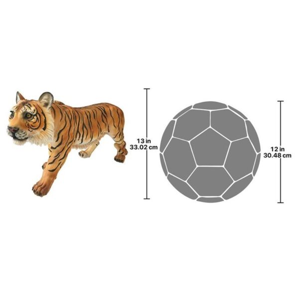 Design Toscano JE111422 23 1/2 Inch Power and Grace Tiger Statue