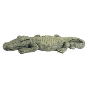 Design Toscano JE111535 37 Inch Swamp Beast Crocodile Statue