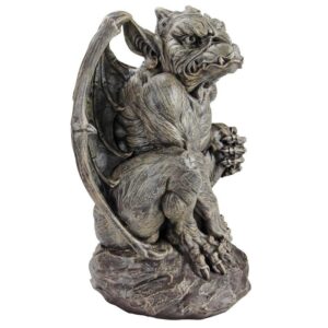 Design Toscano JE11211701 24 Inch Silas the Gargoyle Sentry Statue, Large