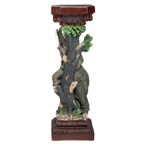 Design Toscano JE121915 13 Inch Elephants Triumph Pedestal