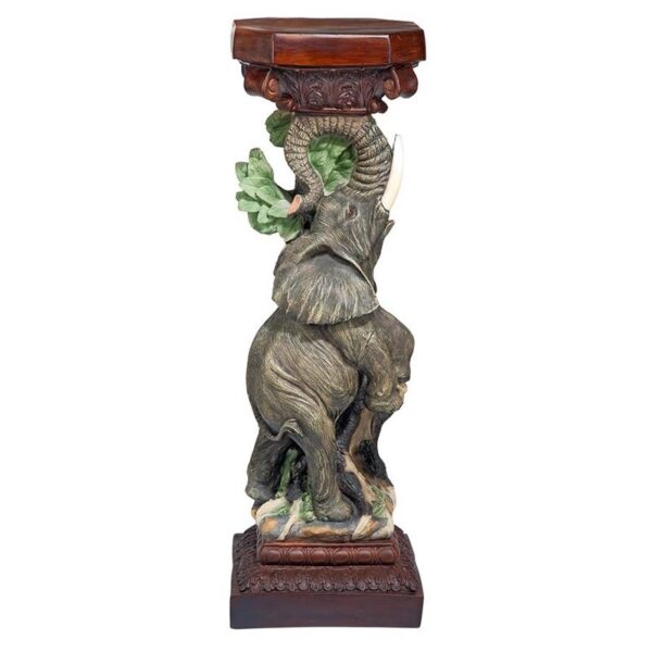 Design Toscano JE121915 13 Inch Elephants Triumph Pedestal