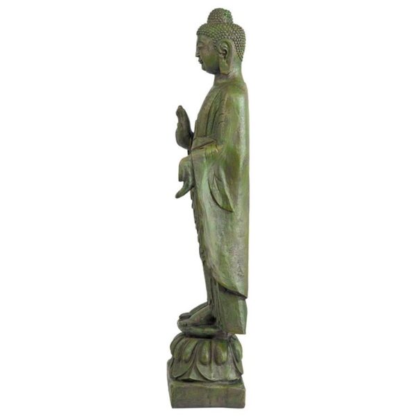 Design Toscano JE142050 12 1/2 Inch Enlightened Buddha Statue