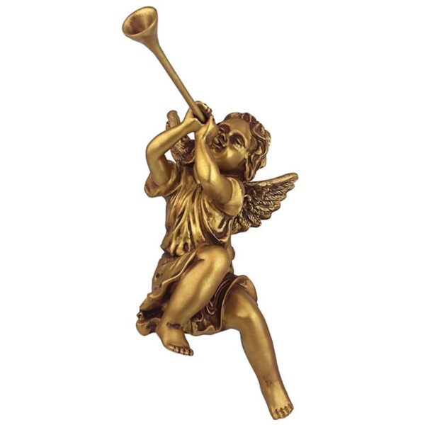 Design Toscano JE30802 7 Inch Trumpeting Girl Angel