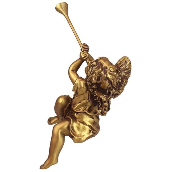 Design Toscano JE30802 7 Inch Trumpeting Girl Angel