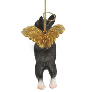 Design Toscano JH170716 4 Inch Angel Boston Terrier Ornament