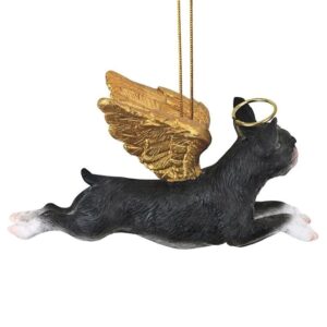 Design Toscano JH170716 4 Inch Angel Boston Terrier Ornament