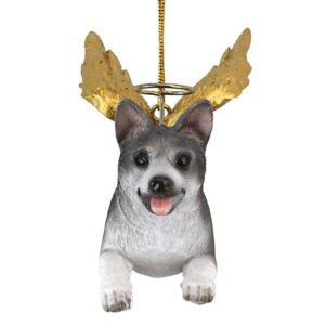 Design Toscano JH170720 4 Inch Angel Siberian Husky Ornament