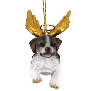 Design Toscano JH170728 4 Inch Honor The Pooch Cavalier Holiday Dog Angel Ornament