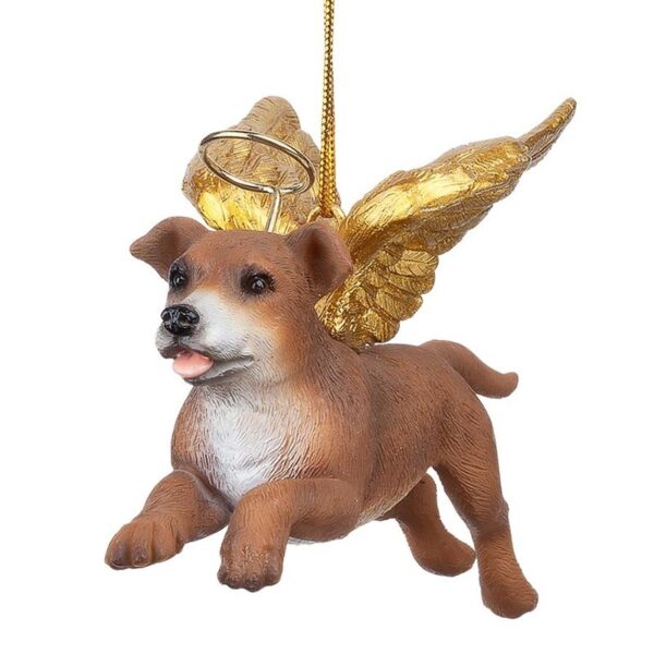 Design Toscano JH170729 4 Inch Angel Pitbull Ornament