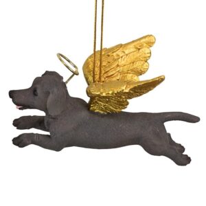 Design Toscano JH170730 4 Inch Angel Weimaraner Ornament