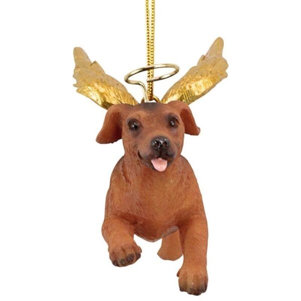 Design Toscano JH170734 4 Inch Angel Dachshund Ornament