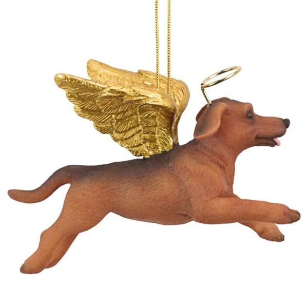 Design Toscano JH170734 4 Inch Angel Dachshund Ornament