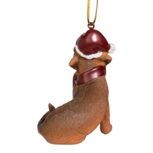 Design Toscano JH576308 4 Inch Dachshund Ornament