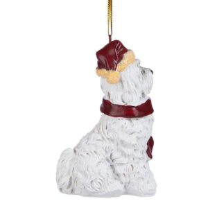 Design Toscano JH576311 2 1/2 Inch Maltese Ornament