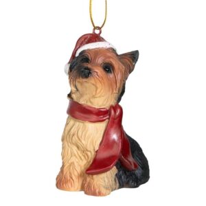 Design Toscano JH576319 3 Inch Yorkie Ornament